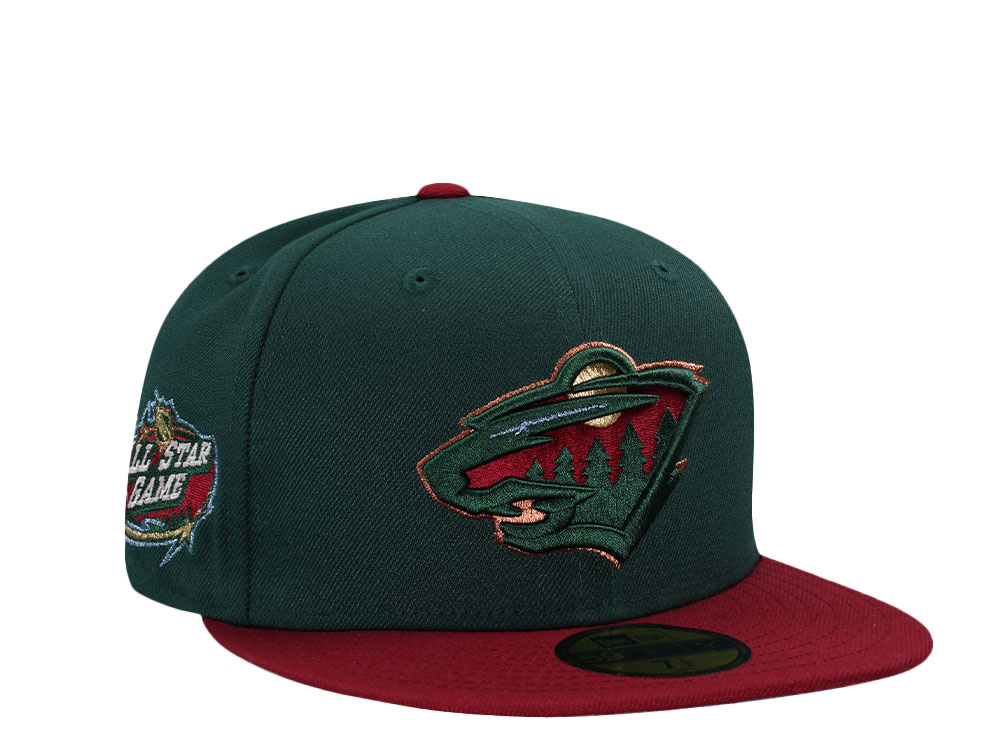 New Era Minnesota Wild All Star Game 2004 Two Tone Edition 59Fifty Fitted Cap