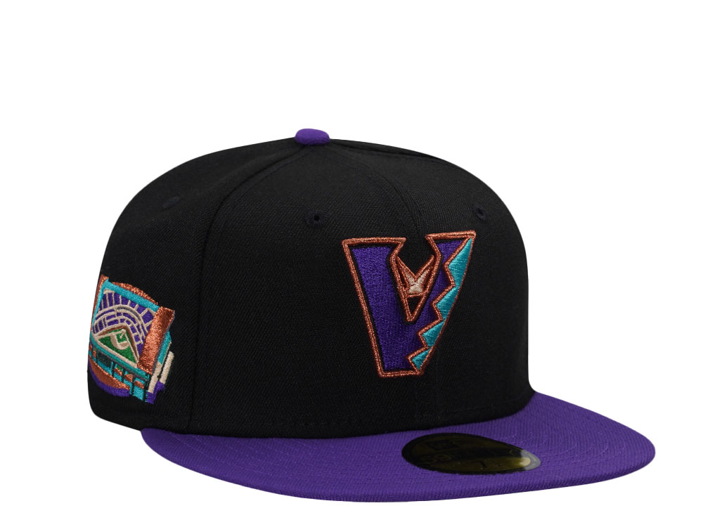 New Era Arizona Diamondbacks Stadium Patch Two Tone Edition 59Fifty Fitted Cap