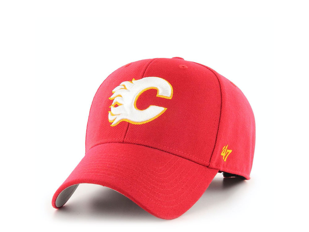 47Brand Calgary Flames Vintage Hockey Classic Strapback Cap