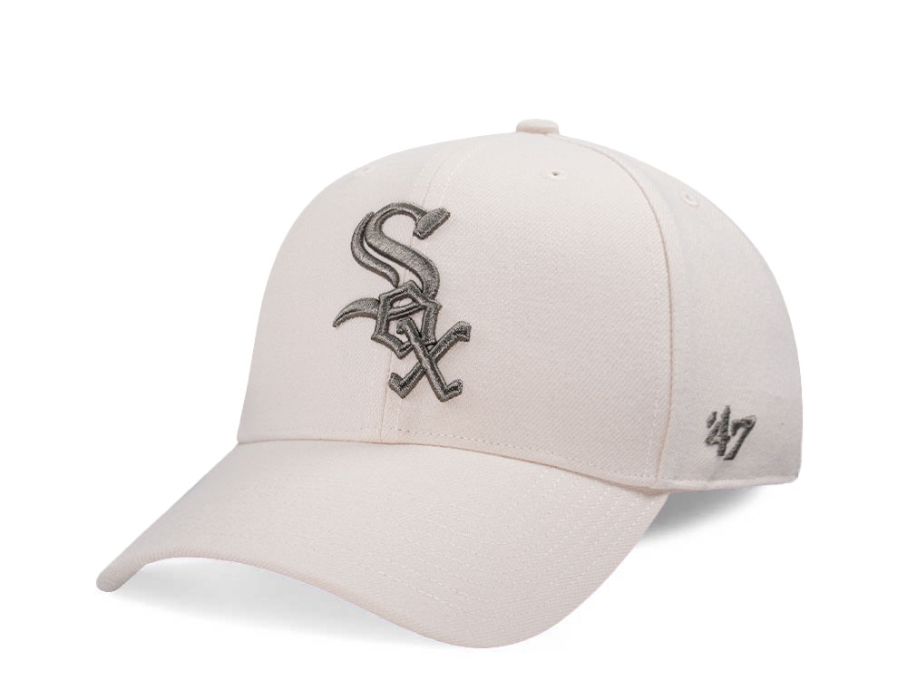 47Brand Chicago White Sox Natural MVP Snapback Cap