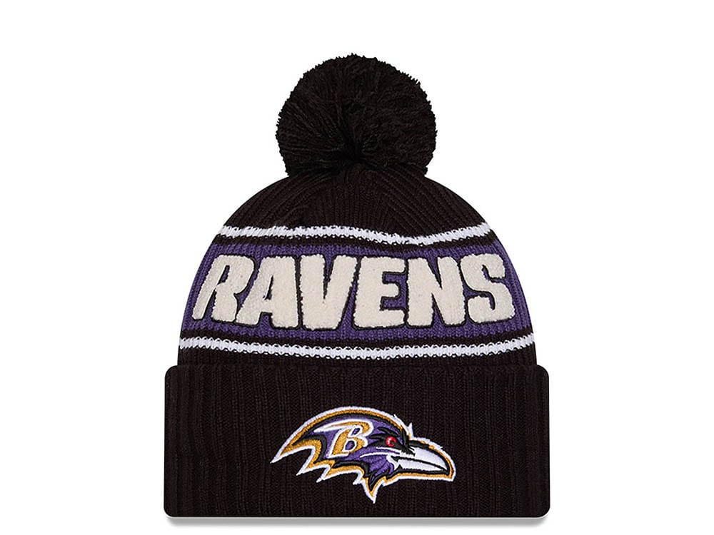 New Era Baltimore Ravens Sideline 2024 Mütze