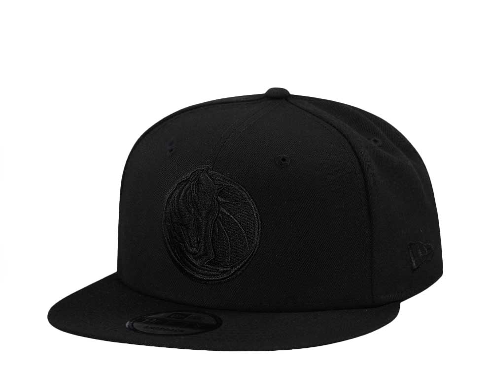 New Era Dallas Mavericks Black Classic Edition 9Fifty Snapback Cap