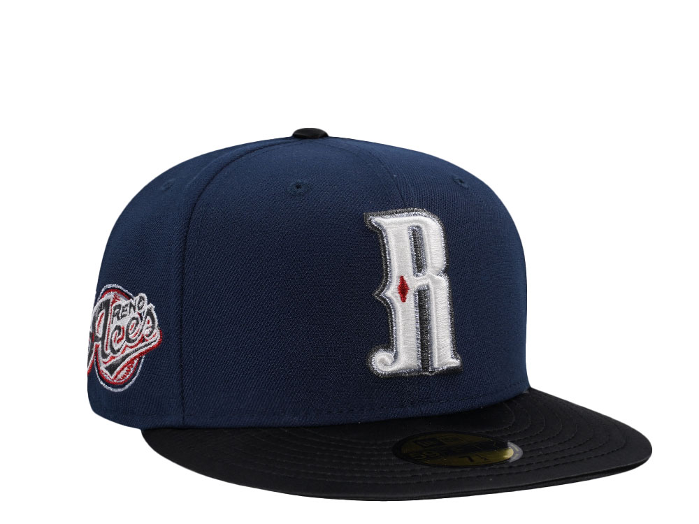 New Era Reno Aces Ocean Two Tone Satin Brim Edition 59Fifty Fitted Cap