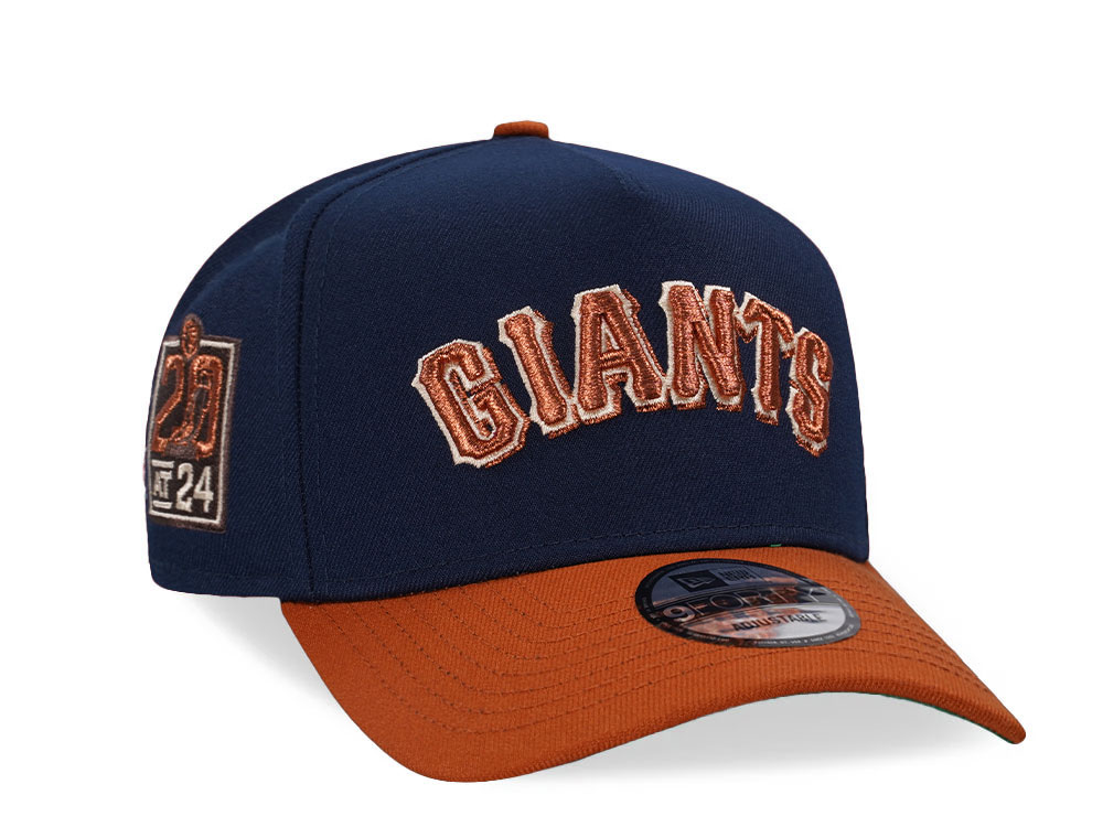 New Era San Francisco Giants 20th Anniversary Copper Two Tone A Frame 9Forty Snapback Cap