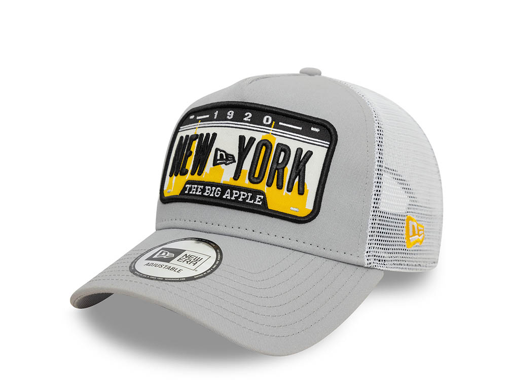 New Era New York The Big Apple Trucker A Frame Snapback Cap