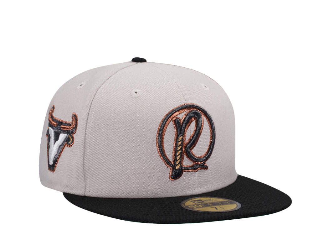 New Era Visalia Rawhide Stone Two Tone Edition 59Fifty Fitted Cap