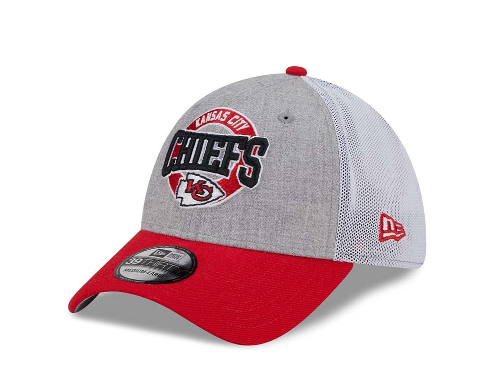 New Era Kansas City Chiefs Heather Trucker Two Tone Edition 39Thirty Stretch Cap