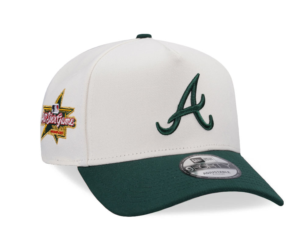 New Era Atlanta Braves All Star Game 2025 Chrome Two Tone Edition 9Forty A Frame Snapback Cap