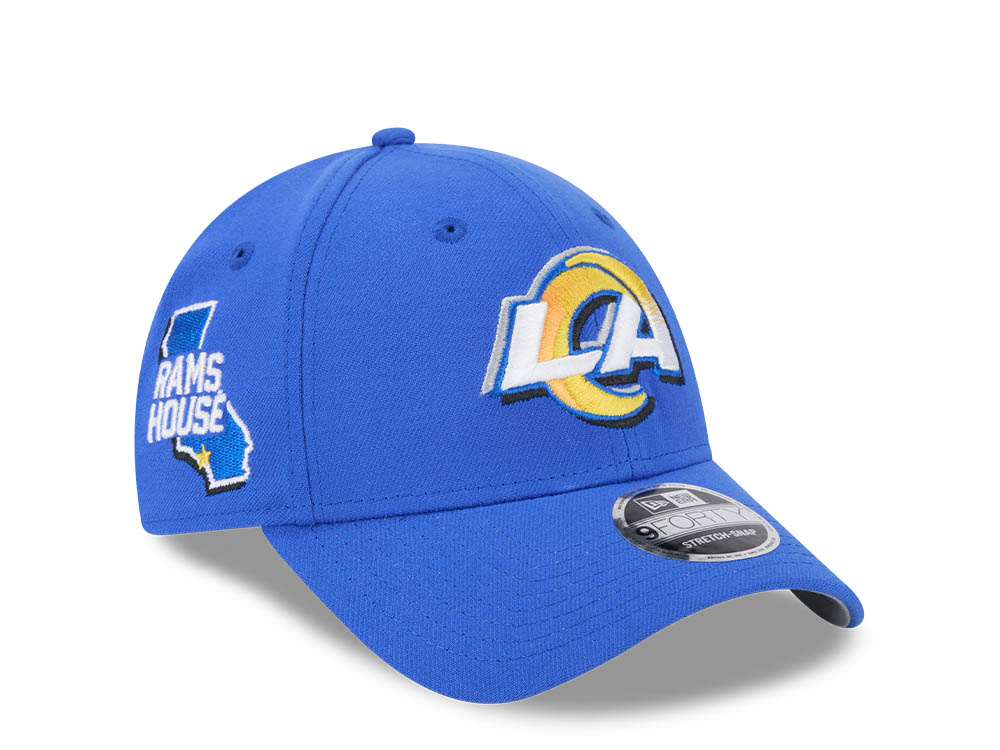 New Era Los Angeles Rams NFL24 Draft 9Forty Stretch Snapback Cap