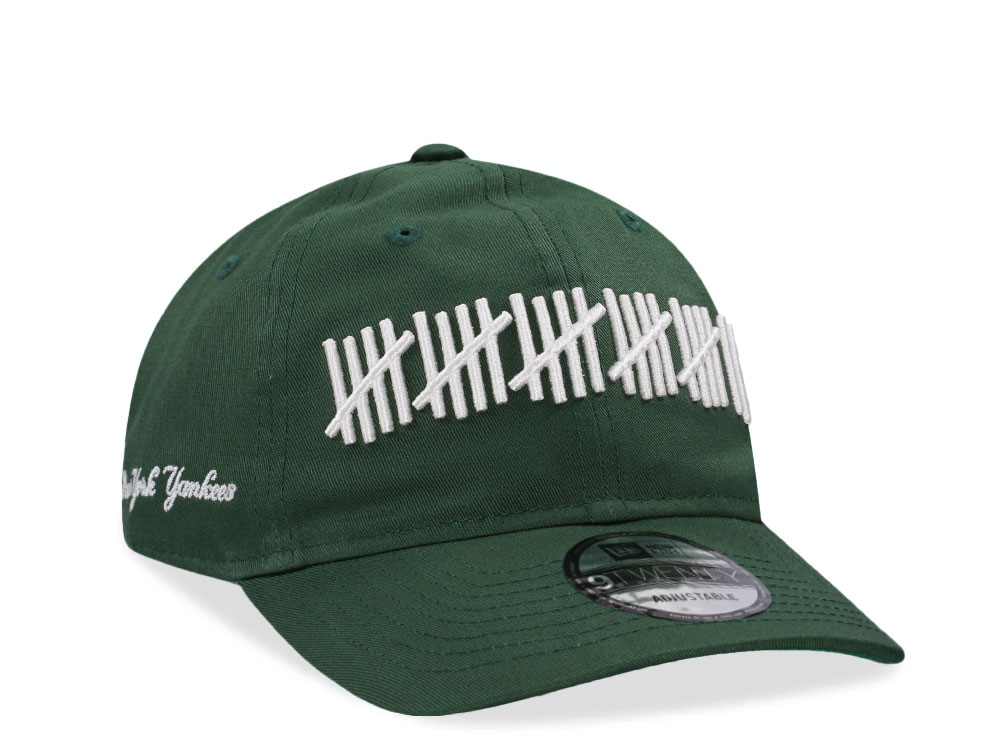 New Era New York Yankees Dark Green 9Twenty Strapback Cap