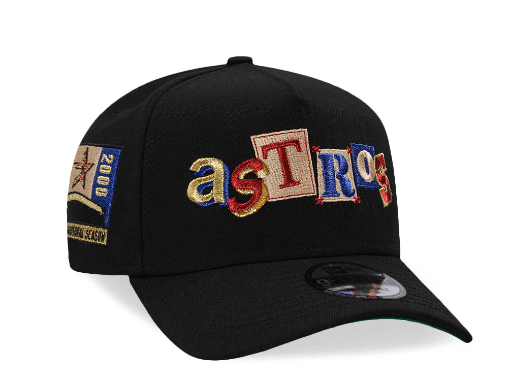 New Era Houston Astros Inaugural Season 2000 9Forty A Frame Snapback Cap