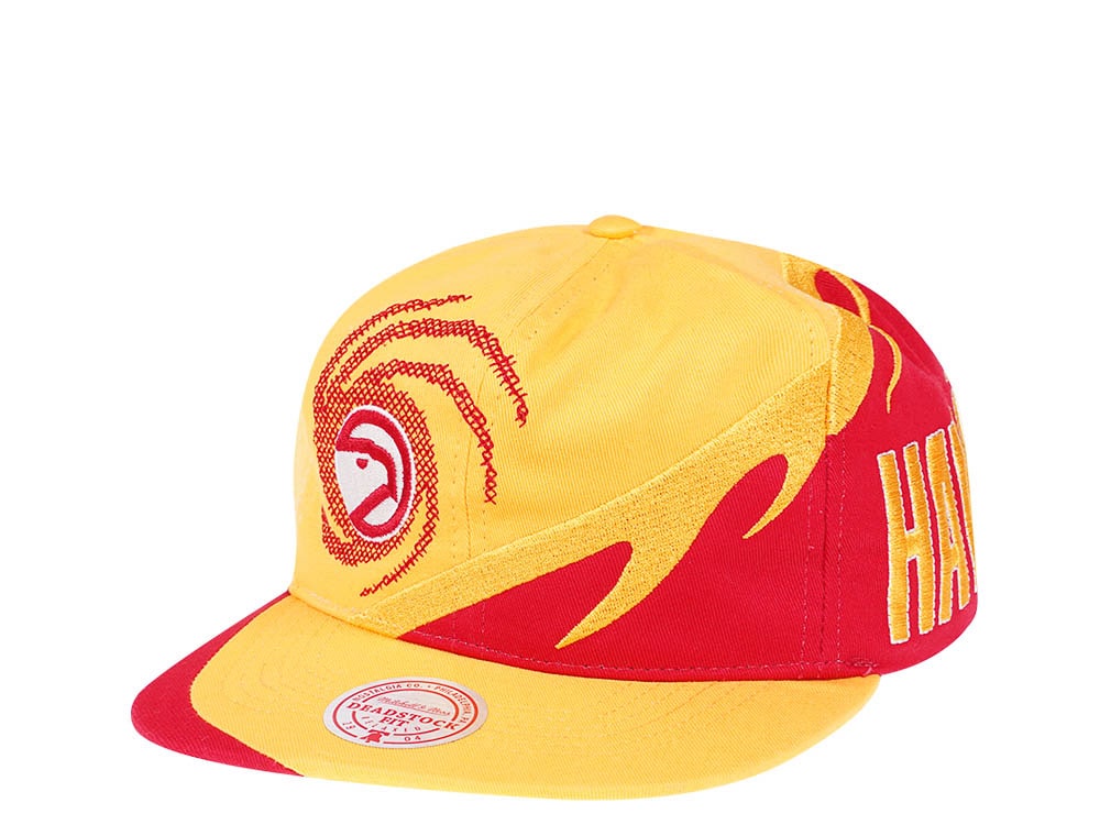 Mitchell & Ness Atlanta Hawks NBA Spiral Deadstock Hardwood Classic Snapback Cap