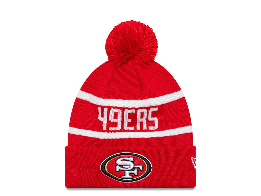 New Era San Francisco 49ers On The Cuff Jake Red Mütze