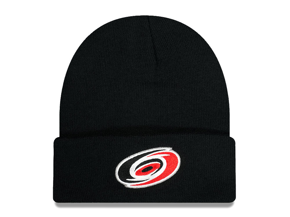 American Needle Carolina Hurricanes Cuffed Black Mütze