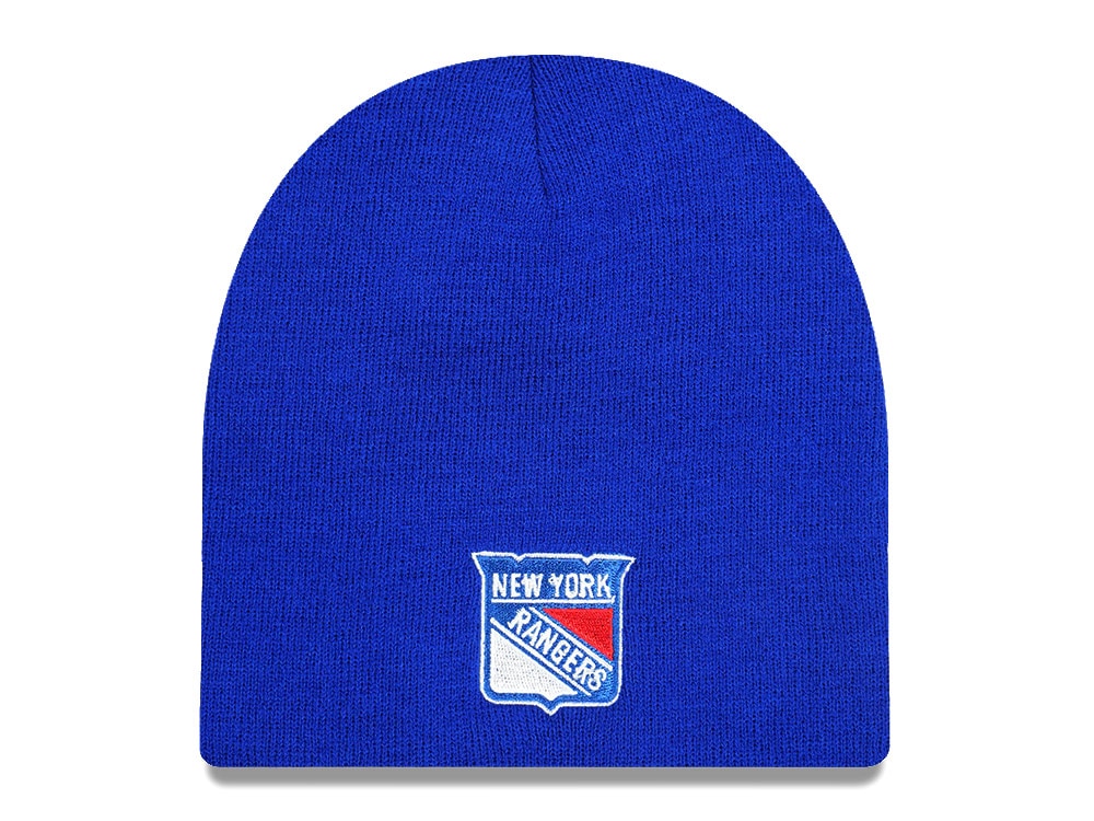 American Needle New York Rangers Cuffless Royal Mütze