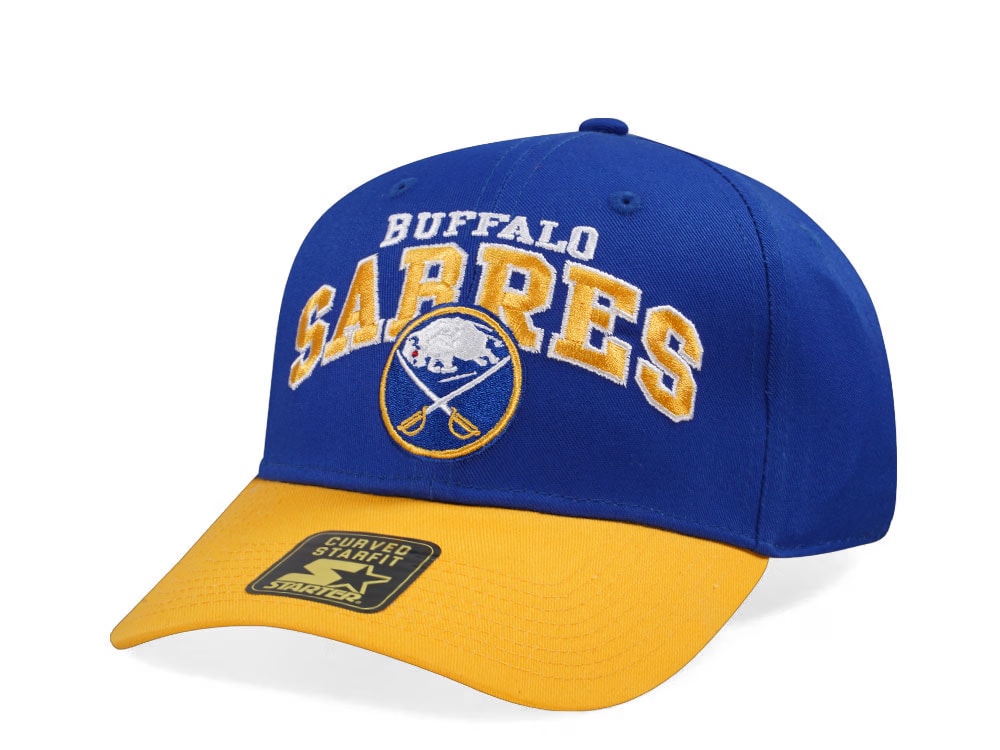 New Era Buffalo Sabres Crowd Pleaser Edition Blue Curved Snapback Cap