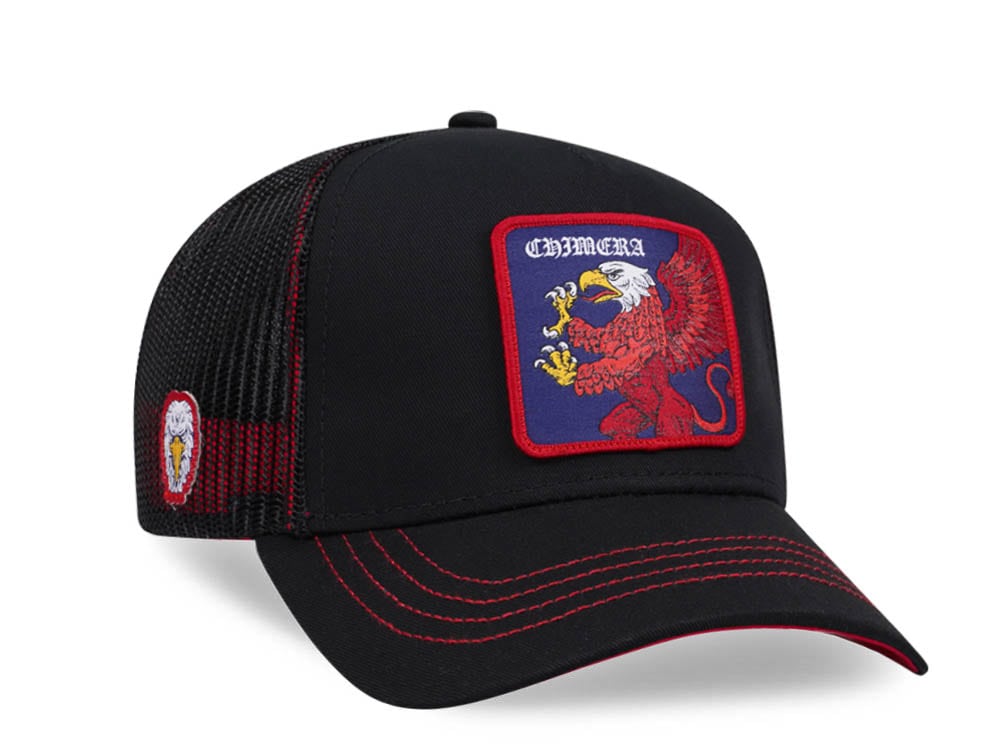 Capslab Fantastic Beasts Griffin Black Trucker Snapback Cap