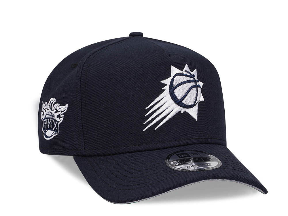 New Era Phoenix Suns C Dub Navy 9Forty A Frame Snapback Cap