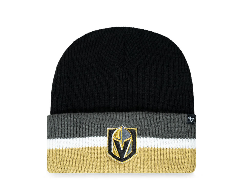 47Brand Vegas Golden Knights Black Split Mütze