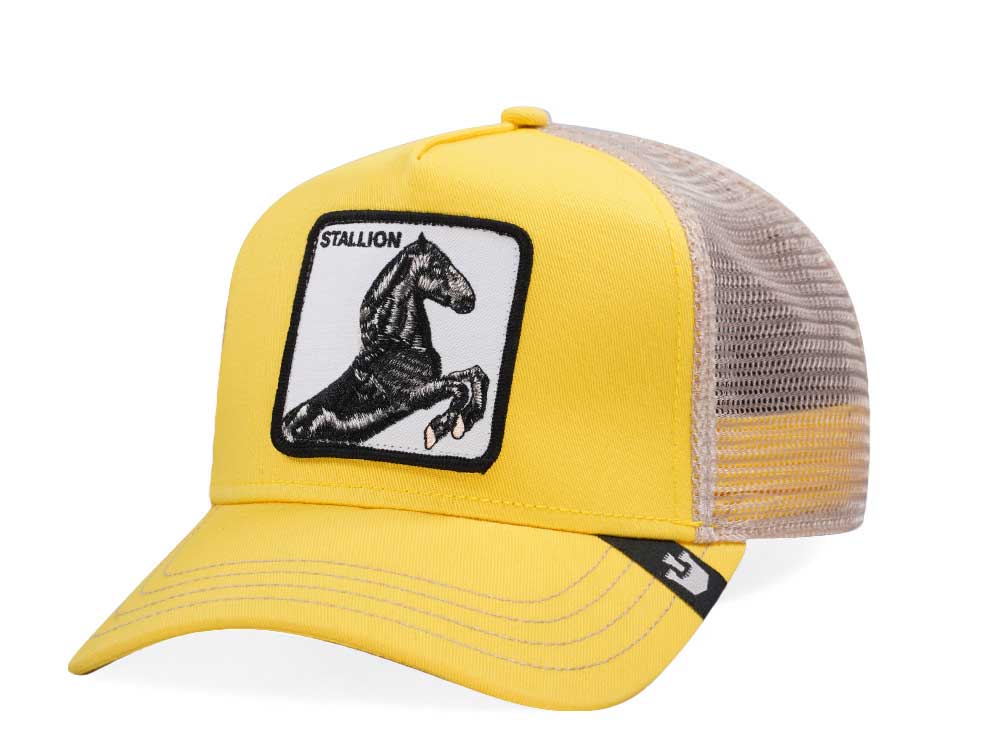 Goorin Bros Stallion Yellow Trucker Snapback Cap