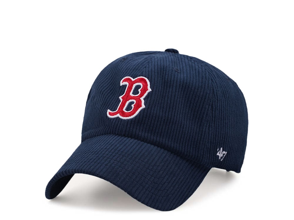 47Brand Boston Red Sox Navy Cord Clean up Snapback Cap