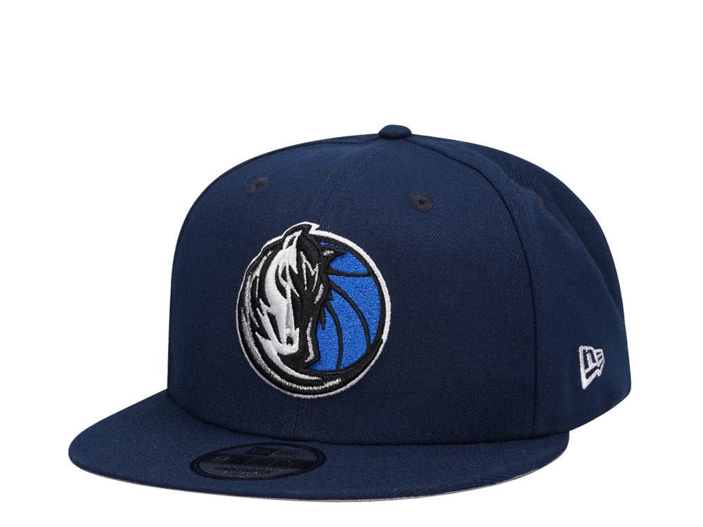 New Era Dallas Mavericks Navy Classic Edition 9Fifty Snapback Cap