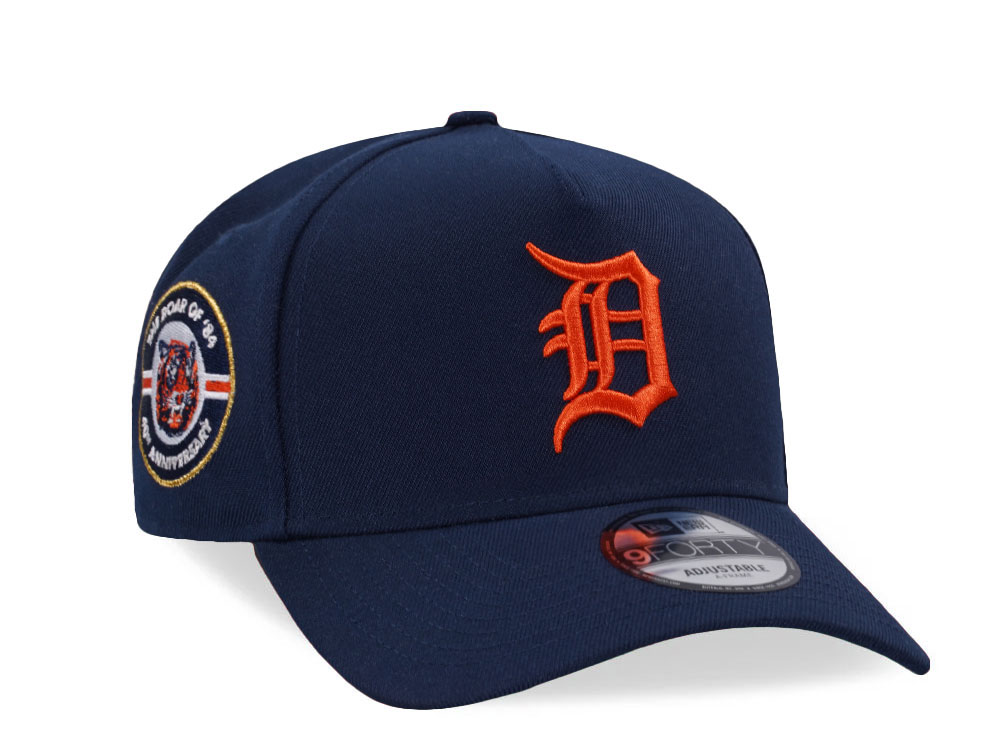 New Era Detroit Tigers The Roar Navy Prime Edition 9Forty A Frame Snapback Cap