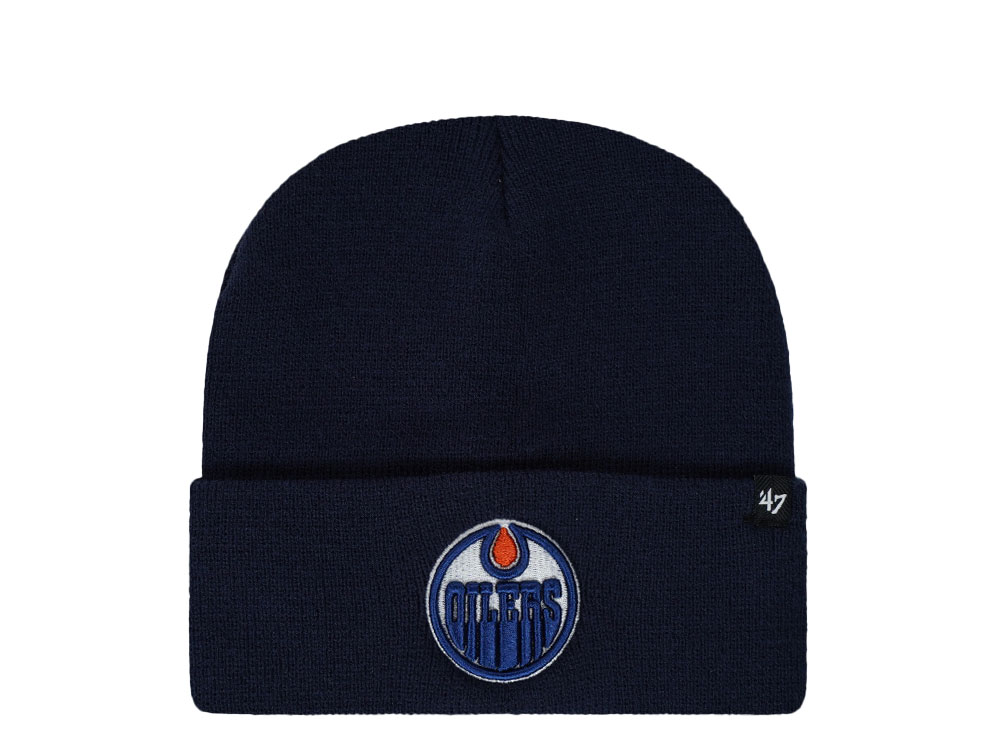 47Brand Edmonton Oilers Light Navy Haymaker Mütze