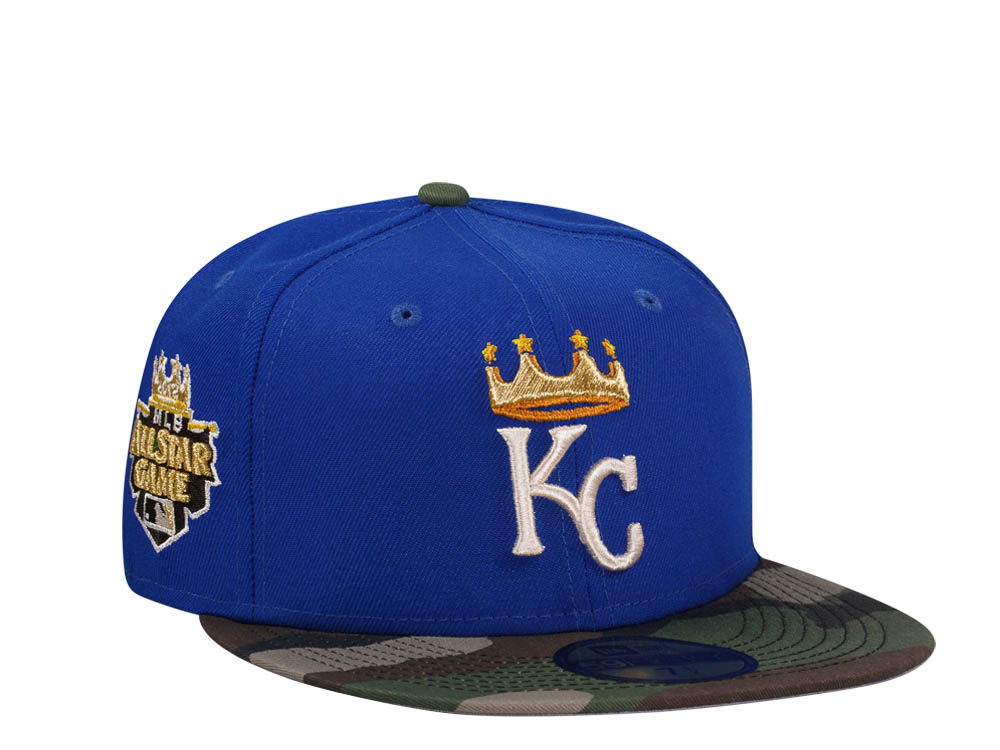 New Era Kansas City Royals All Star Game 2012 Camo Two Tone Edition 59Fifty Fitted Cap