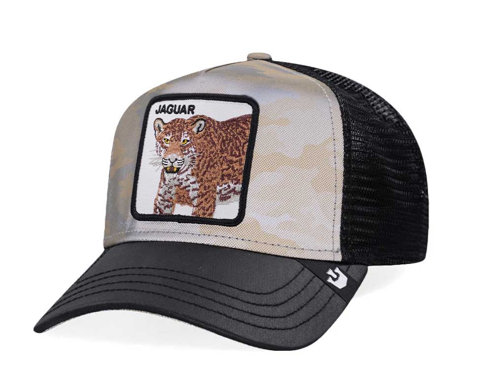 Goorin Bros Jaguar Prideboss Gray Camouflage Trucker Snapback Cap