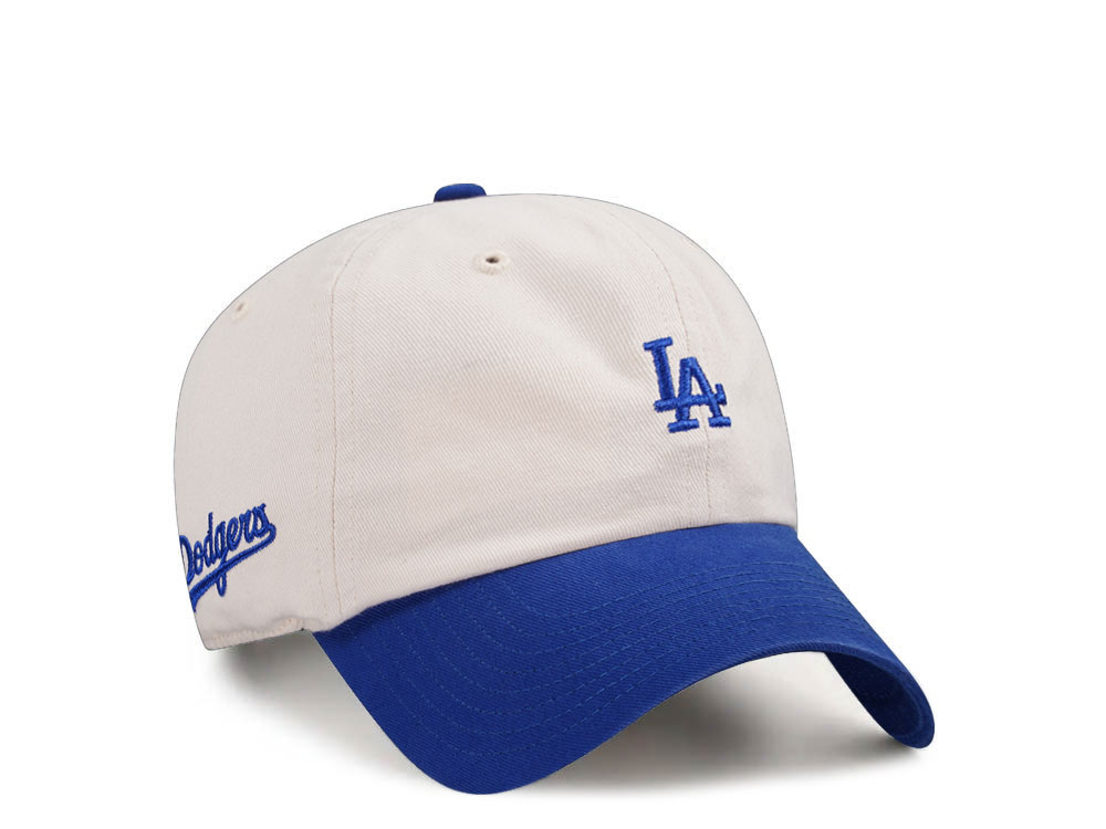 47Brand Los Angeles Dodgers Natural Base Runner Clean up Snapback Cap