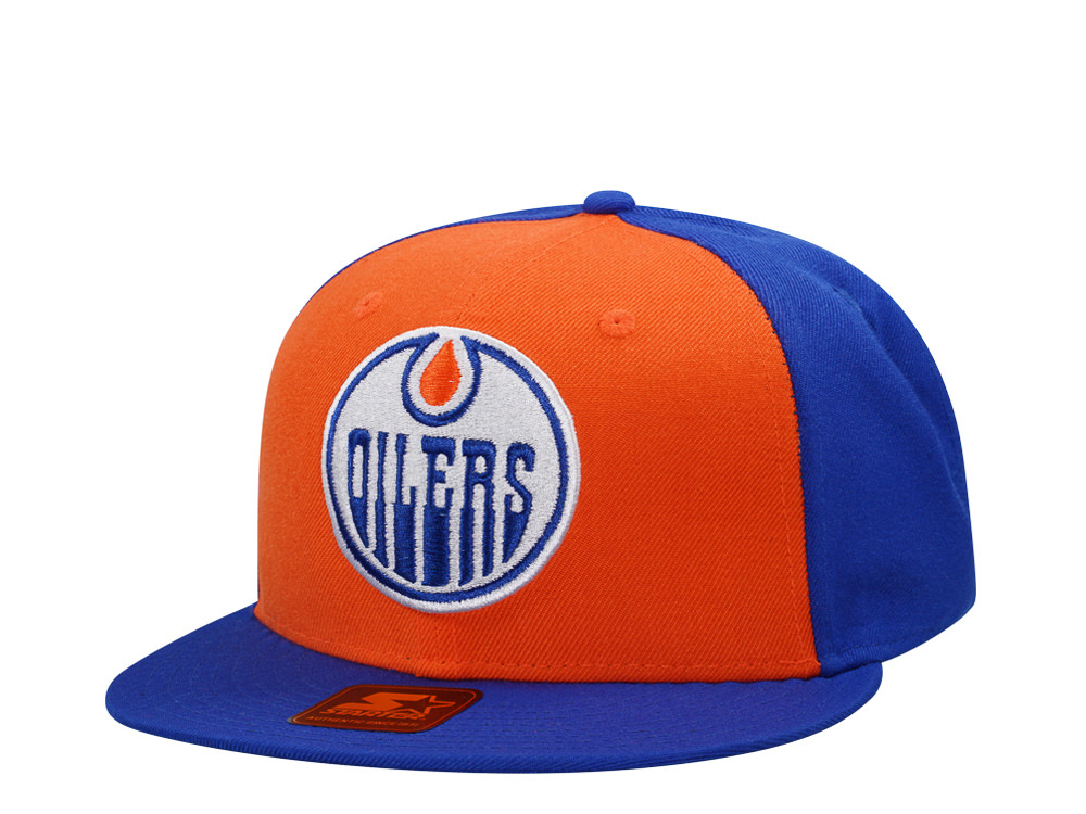 Starter Edmonton Oilers Classic Logo Two Tone Snapback Cap