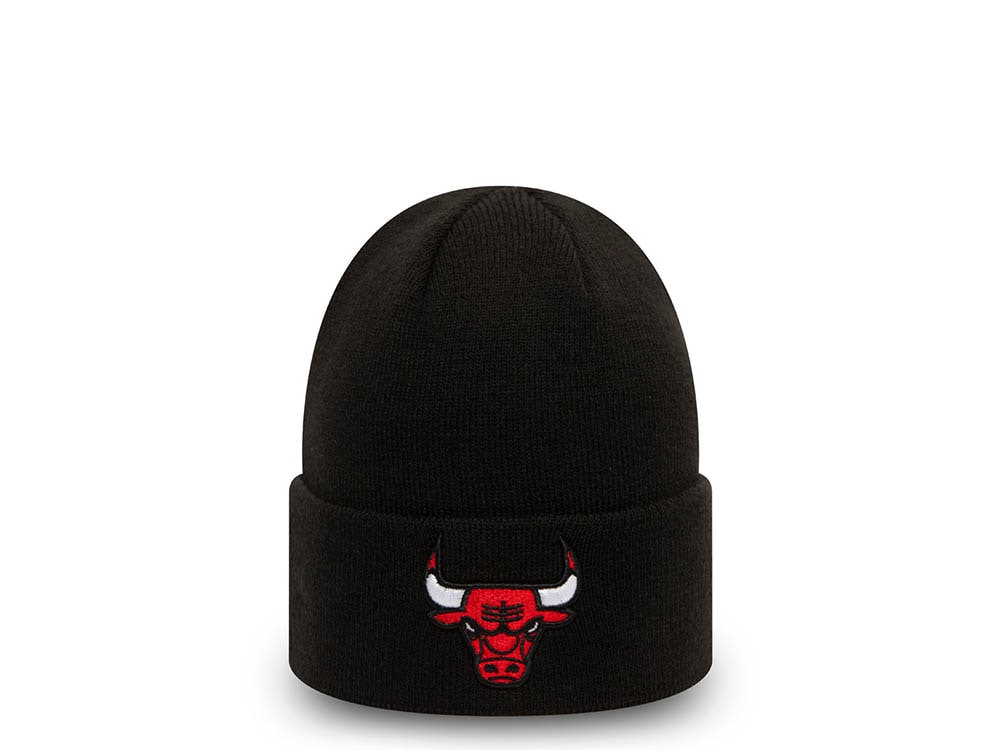 New Era Chicago Bulls Essential Cuff Beanie Black Mütze