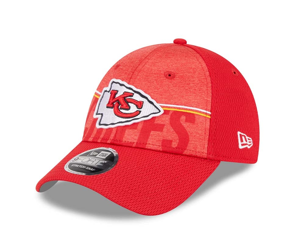 New Era Kansas City Chiefs NFL Training Camp 23 9Forty Stretch Snapback Cap