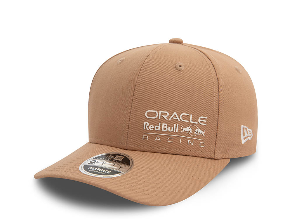 New Era Red Bull Racing Beige 9Fifty Original Fit Snapback Cap