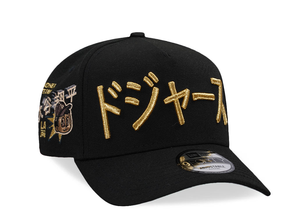 New Era Los Angeles Dodgers Ohtani Gold Metallic Prime Edition 9Forty A Frame Snapback Cap