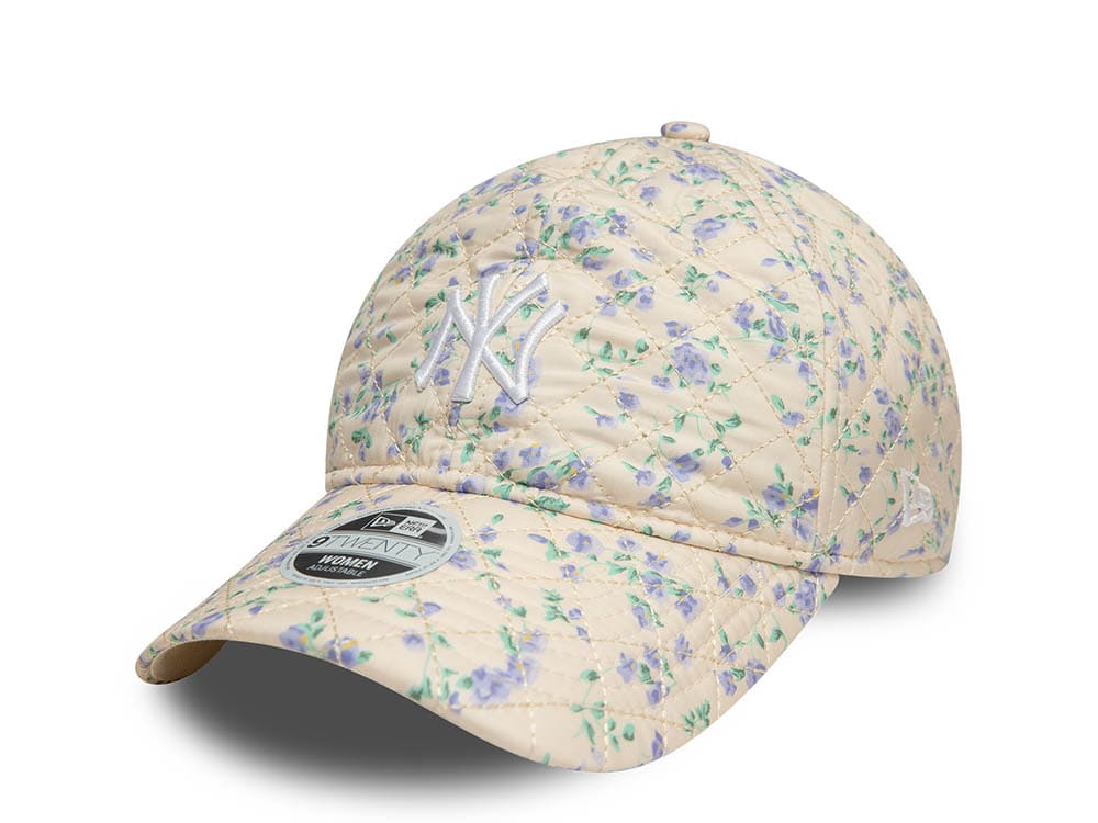 New Era New York Yankees Floral Quilt Womens 9Twenty Strapback Cap