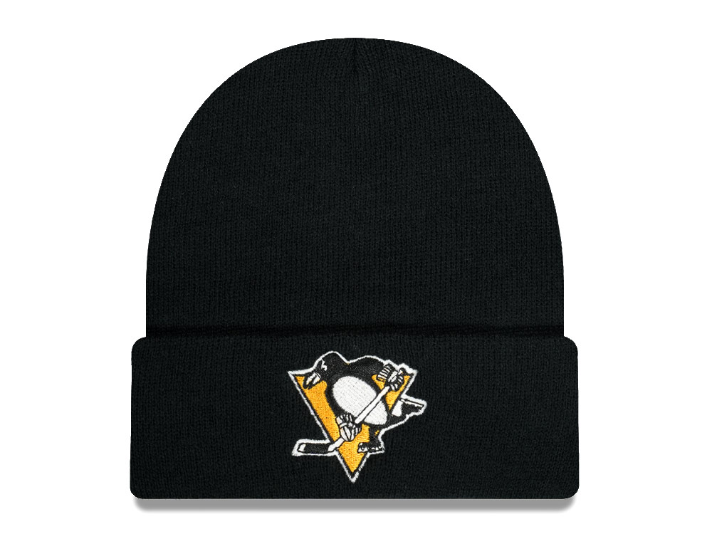 American Needle Pittsburgh Penguins Cuffed Black Mütze