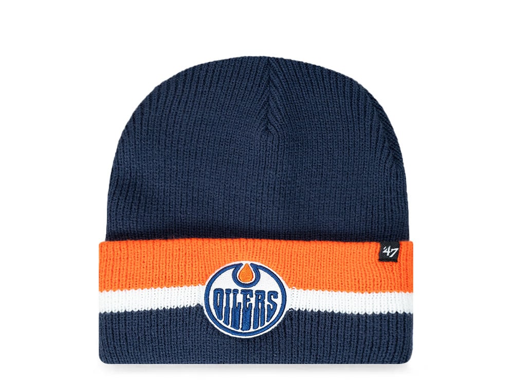 47Brand Edmonton Oilers Light Navy Split Mütze