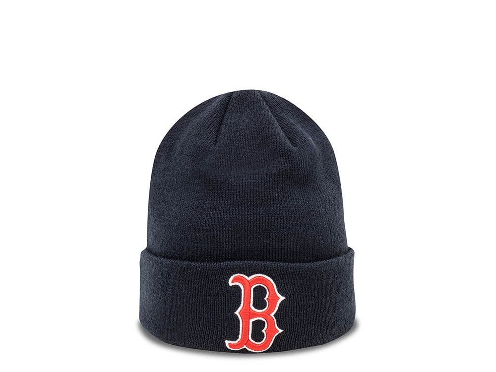 New Era Boston Red Sox Essential Cuff Beanie Navy Mütze