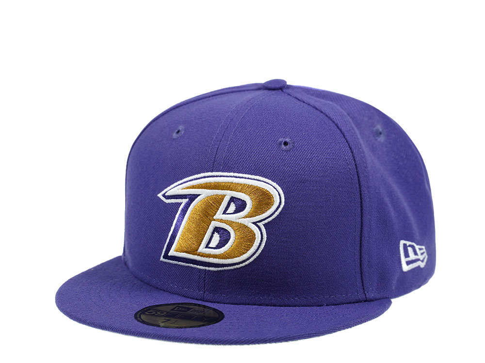 New Era Baltimore Ravens Alternate Logo 59Fifty Fitted Cap